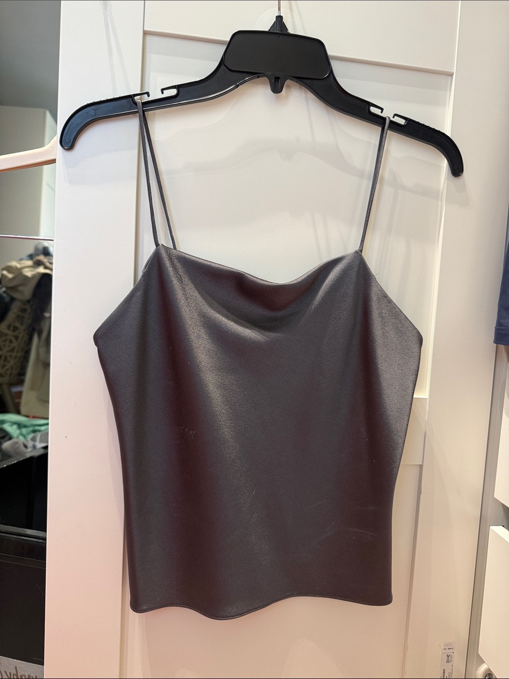 Alice and Olivia satin tank